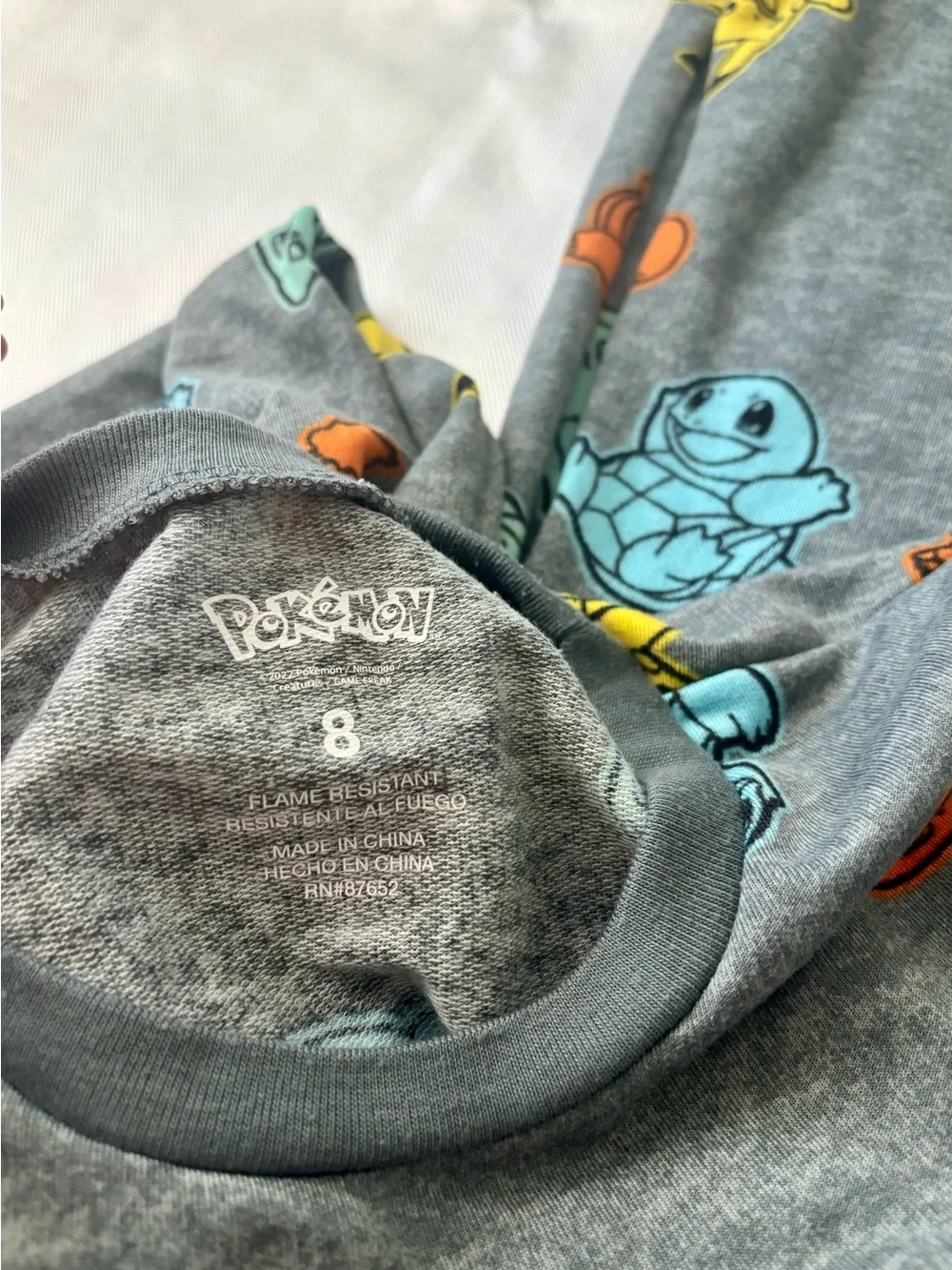 Pokémon pijamas